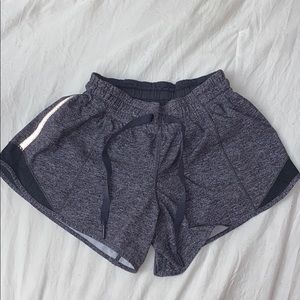 Grey lululemon shorts